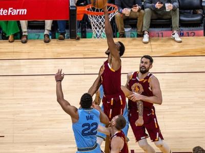 NBA game Memphis vs Cleveland