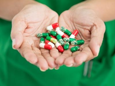 Nurse with pills