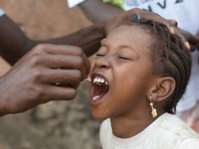 Oral polio vaccine in West Africa
