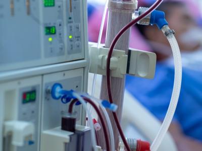 Patient on dialysis