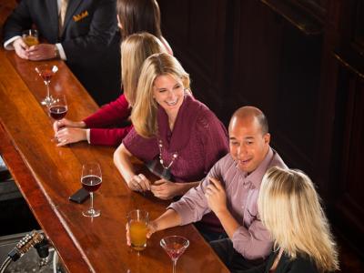 People at bar