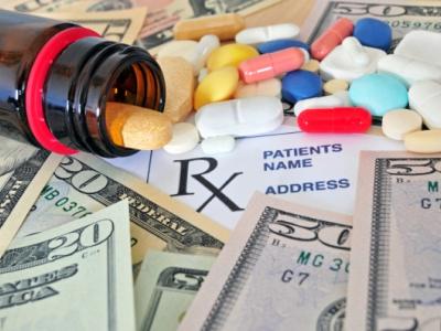 Pills with money