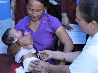 Polio shot