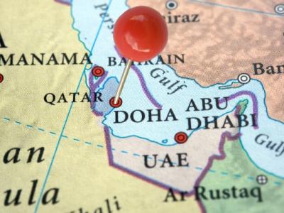 Qatar map