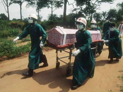 Red Cross Ebola burial team