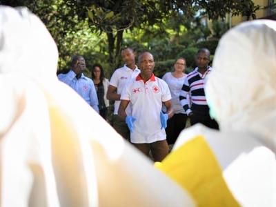 Ebola response training