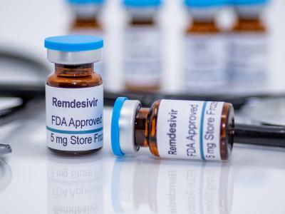 Remdesivir bottles