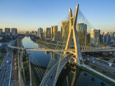 Sao Paulo suspension bridge