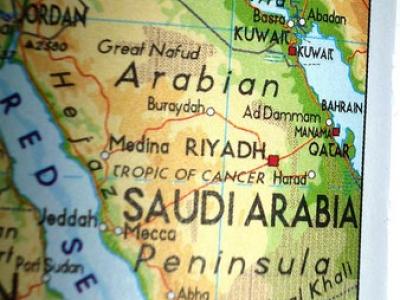 Saudi Arabia map