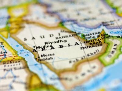 Map of Saudi Arabia