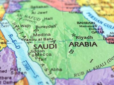 Saudi map