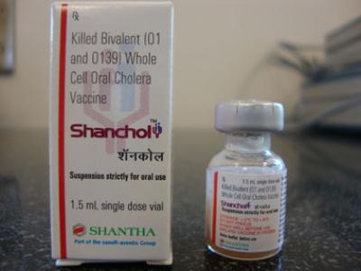 Shanchol cholera vaccine