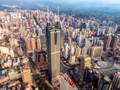 Shenzhen aerial view