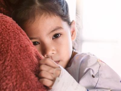 Sick little girl