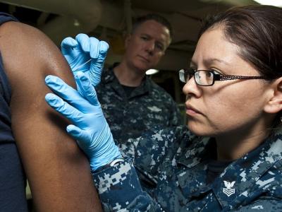 Smallpox vaccination