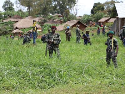 Soldiers in DR Congo