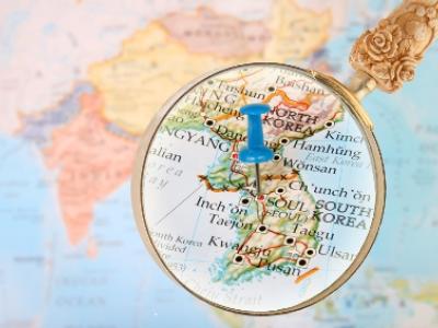 South Korea map