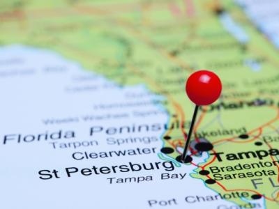 St. Petersburg map