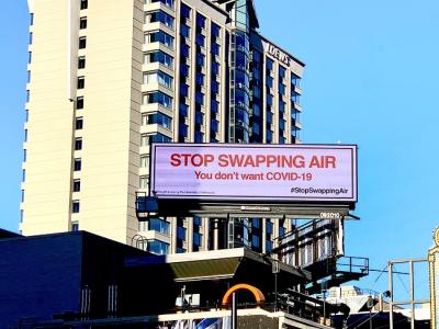 Stop Swapping Air billboard