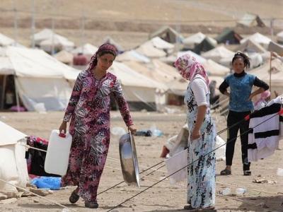 Syrian refuge camp