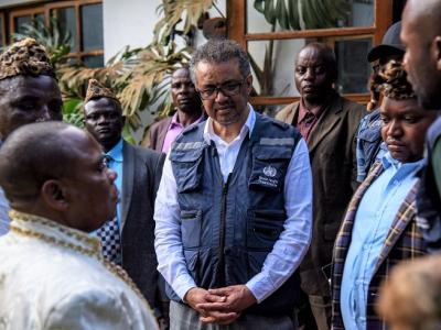 WHO director-general in DR Congo