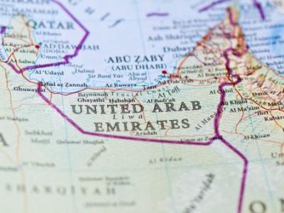 UAE map