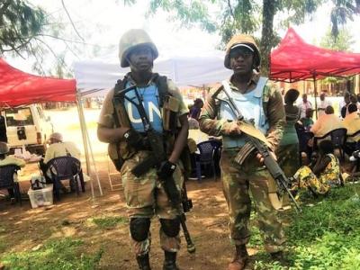 UN Ebola soldiers
