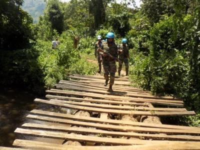 UN peacekeeping troops