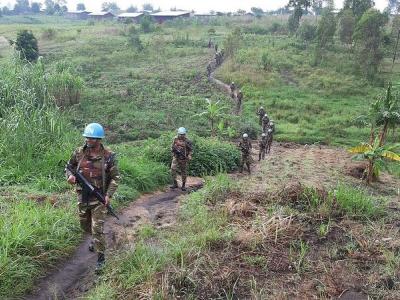 UN peacekeeping troops in DR Congo