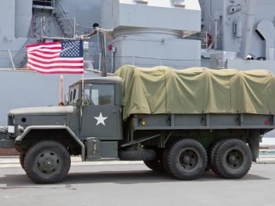 US military truck