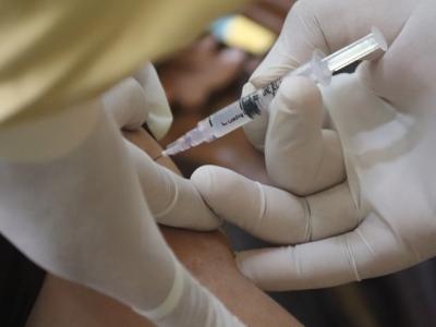 Vaccination close-up