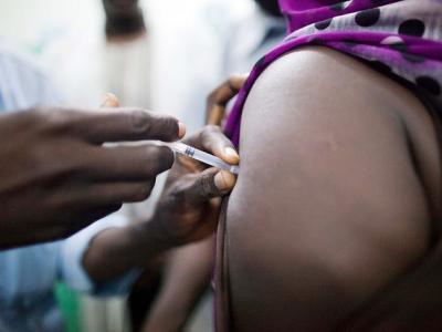 Injected vaccine