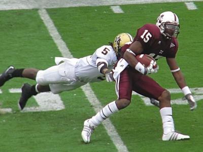 College football players