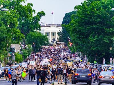 George Floyd protest in Washington, DC