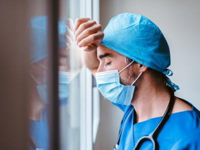 Weary nurse