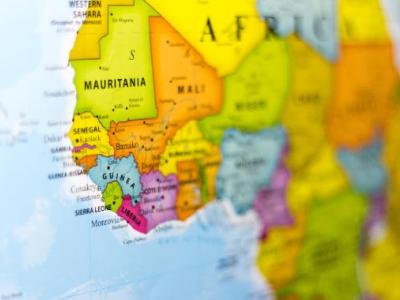 Map of West Africa