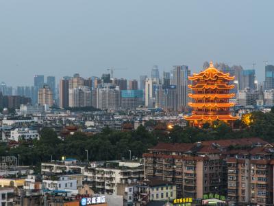 Wuhan skyline