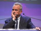 rfk jr hand on face