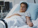 Hospitalized boy with MIS-C