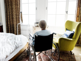 research report on covid 19 for students Nursing home resident in wheelchair