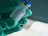 MMR vaccine vial 