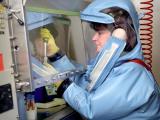 Biosafety worker