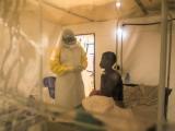 doctor with Ebola patient