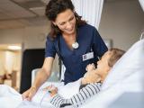 nurse and child