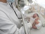 newborn and doctor