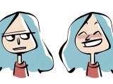 Calm vs stress illustration