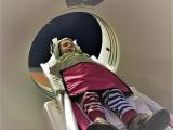 Child getting MRI