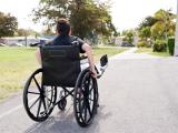 Child in wheelchair