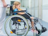 Girl in wheelchair