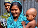 Women and child in Bangladesh